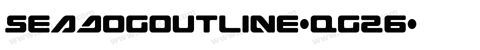 SeaDogOutline-qg26字体转换
