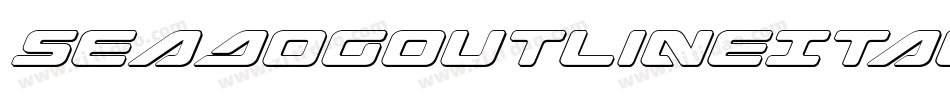 SeaDogOutlineItalic-V34y字体转换