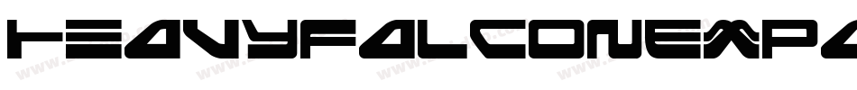 HeavyFalconExpandedItalic-D9oR字体转换