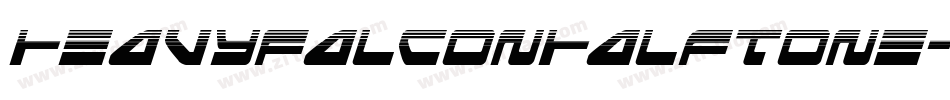 HeavyFalconHalftone-VayB字体转换