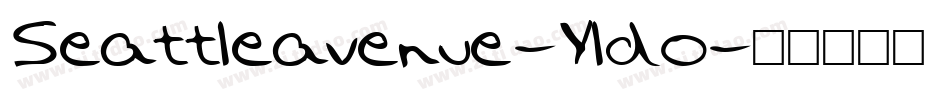 Seattleavenue-YldO字体转换