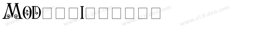Mod880i字体转换