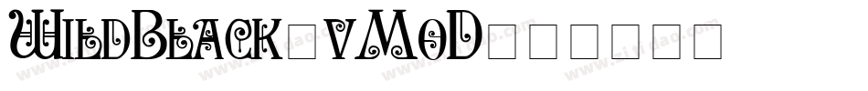 WildBlack-vMoD字体转换
