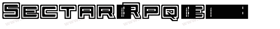 Sectar-Rpq3e字体转换