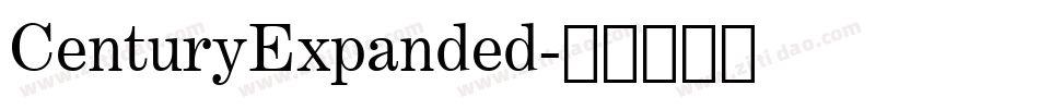 CenturyExpanded字体转换
