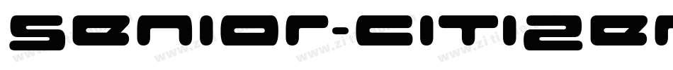 Senior-Citizen字体转换