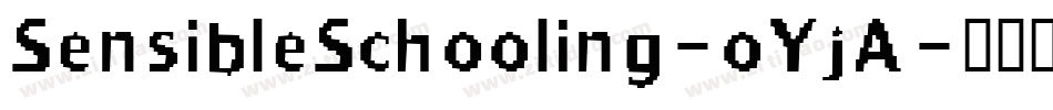 SensibleSchooling-oYjA字体转换