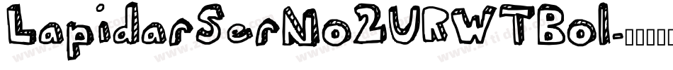 LapidarSerNo2URWTBol字体转换