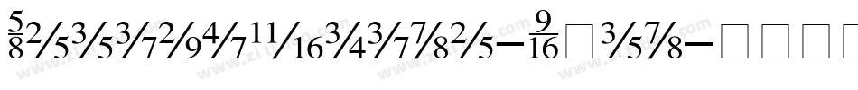 Serifonwide-BLrd字体转换