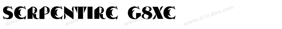 Serpentire-g8XE字体转换