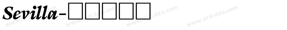Sevilla字体转换