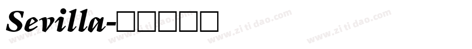 Sevilla字体转换
