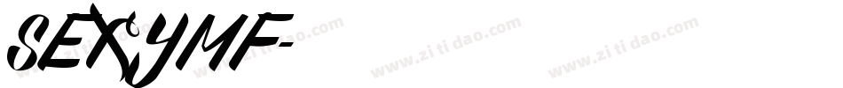 SEXYMF字体转换