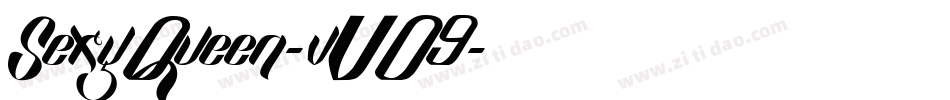 SexyQueen-vVO9字体转换