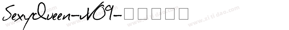 SexyQueen-vVO9字体转换