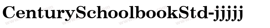 CenturySchoolbookStd字体转换
