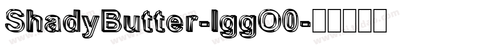 ShadyButter-lggO0字体转换