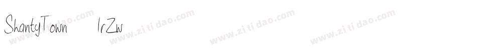 ShantyTown-lrZw字体转换 ShantyTown-lrZw字体转换