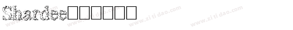 Shardee字体转换
