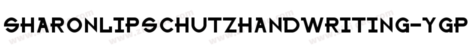 SharonLipschutzHandwriting-yGpe字体转换