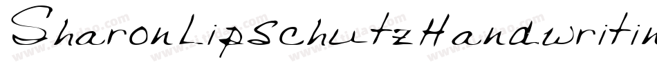 SharonLipschutzHandwritingItalic-l5J0字体转换