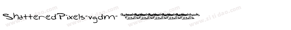 ShatteredPixels-vgdM字体转换