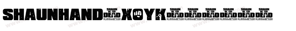 Shaunhand-xOyK字体转换