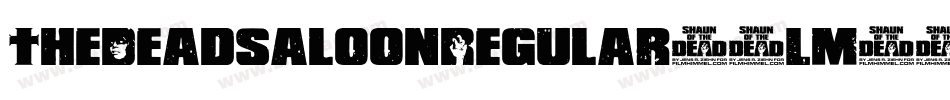 TheDeadSaloonRegular-0Lm9字体转换