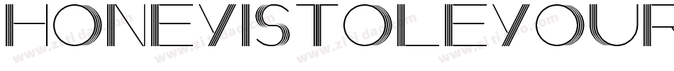 HoneyIStoleYourJumper-ZERK字体转换