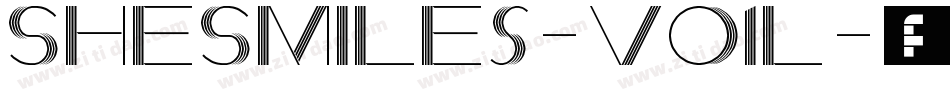 SheSmiles-vo1L字体转换