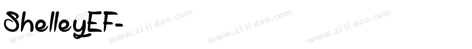 ShelleyEF字体转换