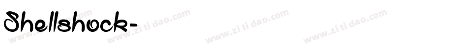 Shellshock字体转换