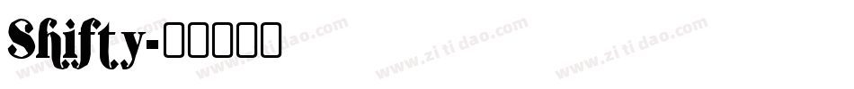 Shifty字体转换