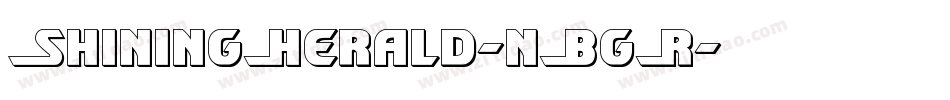 ShiningHerald-nBgR字体转换