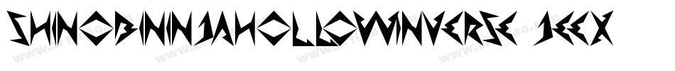 ShinobiNinjaHollowInverse-jEEx9字体转换