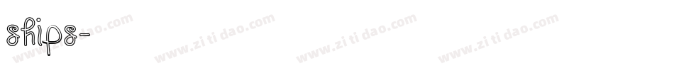 Ships字体转换