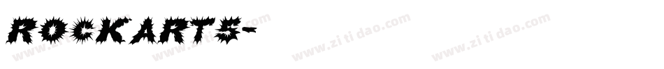 ROCKART5字体转换
