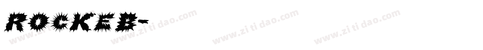 ROCKEB字体转换