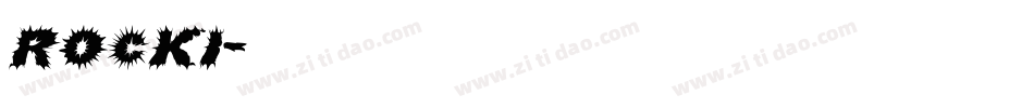 ROCKI字体转换