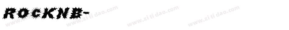 ROCKNB字体转换