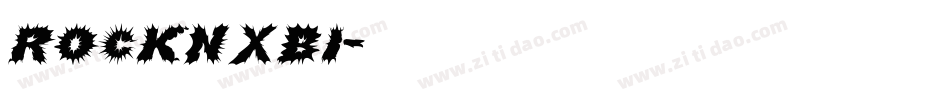ROCKNXBI字体转换