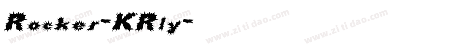 Rocker-KRly字体转换