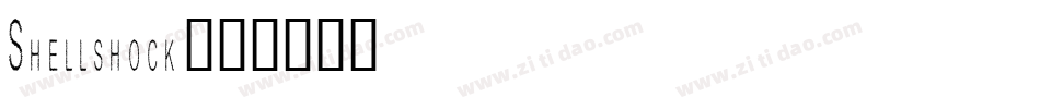 Shellshock字体转换
