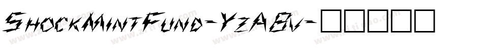 ShockMintFund-YzA8v字体转换
