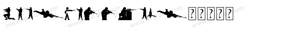 The-Shooter字体转换