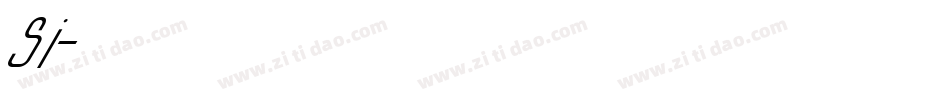 Si字体转换