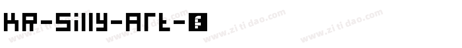 KR-Silly-Art字体转换