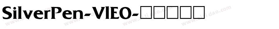 SilverPen-VlE0字体转换