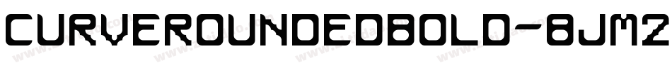 CurveRoundedBold-8Jm2字体转换