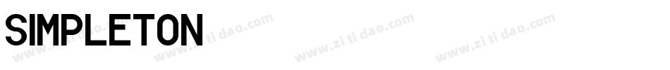 Simpleton字体转换